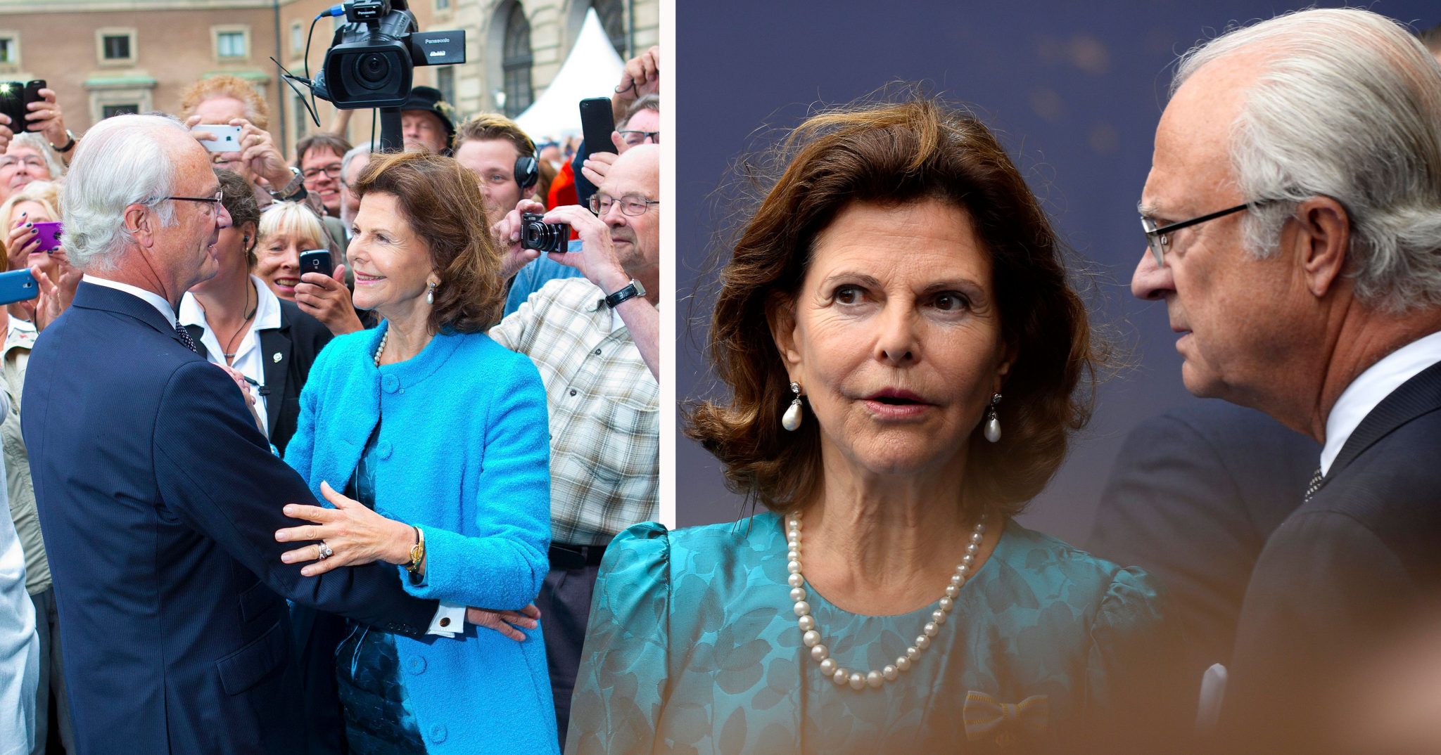 Kungen och Silvia så träffades de