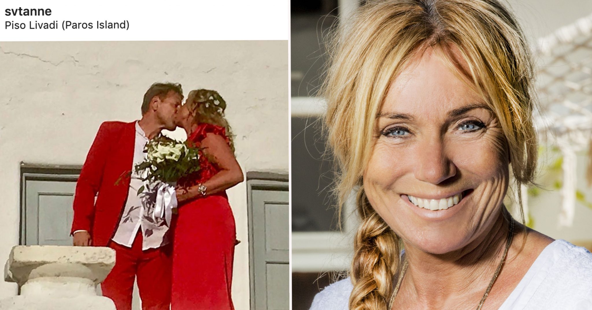 Anne Lundberg har gift sig med kärleken Allan Lindberg Hänt