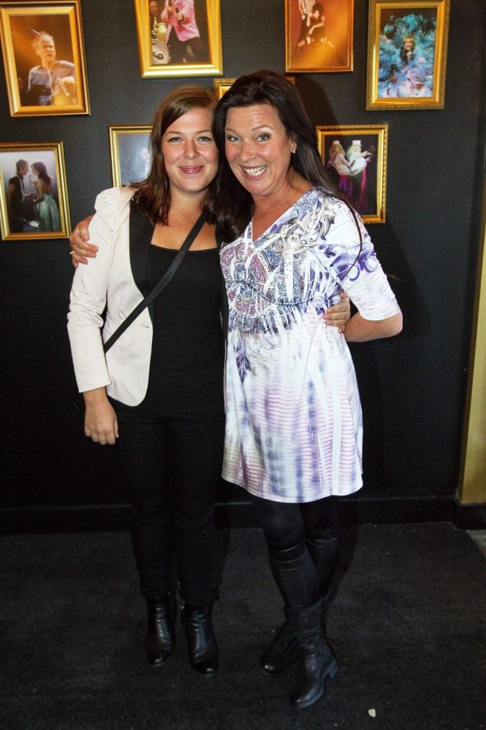 Lotta Engberg och dottern Malin