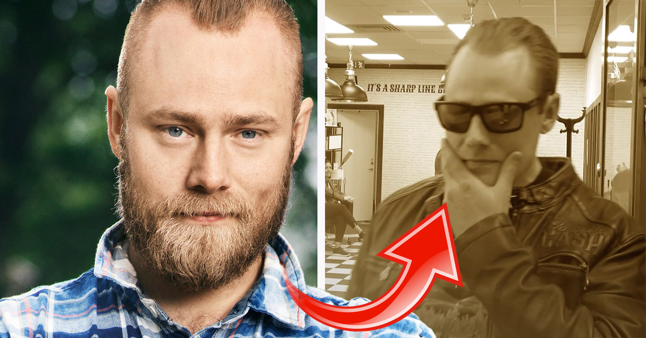 Jens Rönnqvist i Farmen och hur han ser ut i dag.