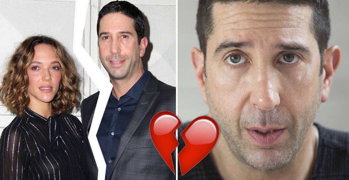 David schwimmer tar en paus fran frun David schwimmer tar en paus fran frun