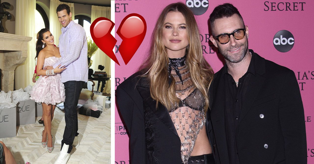 Kim Kardashian, Kris Humphries, Behati Prinsloo och Adam Levine