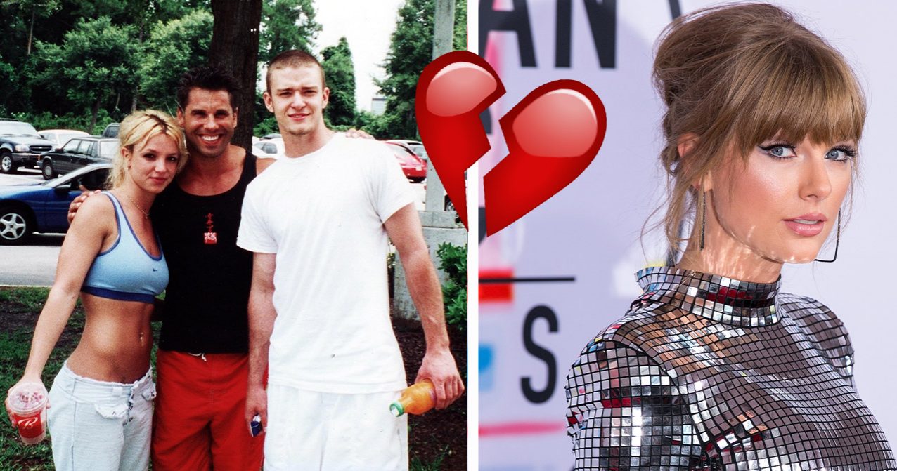 Britney Spears, Justin Timberlake och Taylor Swift.