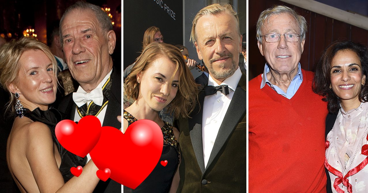 Kärlekspar med stor åldersskillnad