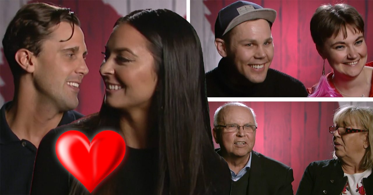 Jasmine Reimby, Ida Stiller och Håkan Eriksson var med i Första dejten 2018.